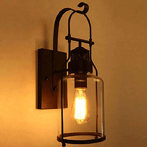 Lámpara de forja para comedor rústico y salones acogedores de estilo industrial