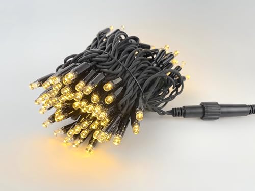Guirnalda de luces LED prolongable para decorar jardines y eventos exteriores