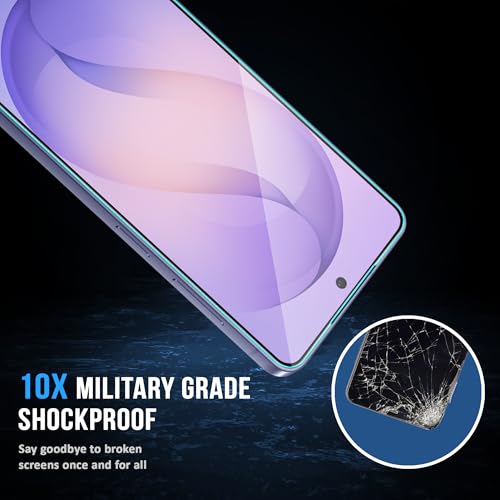 Image of FIRST MART Tempered Glass for Samsung Galaxy S26, 9H Full-Glue Screen Protector, 3D Edge-to-Edge, HD Clear, Oleophobic, Case-Friendly, Black, Pack of 1