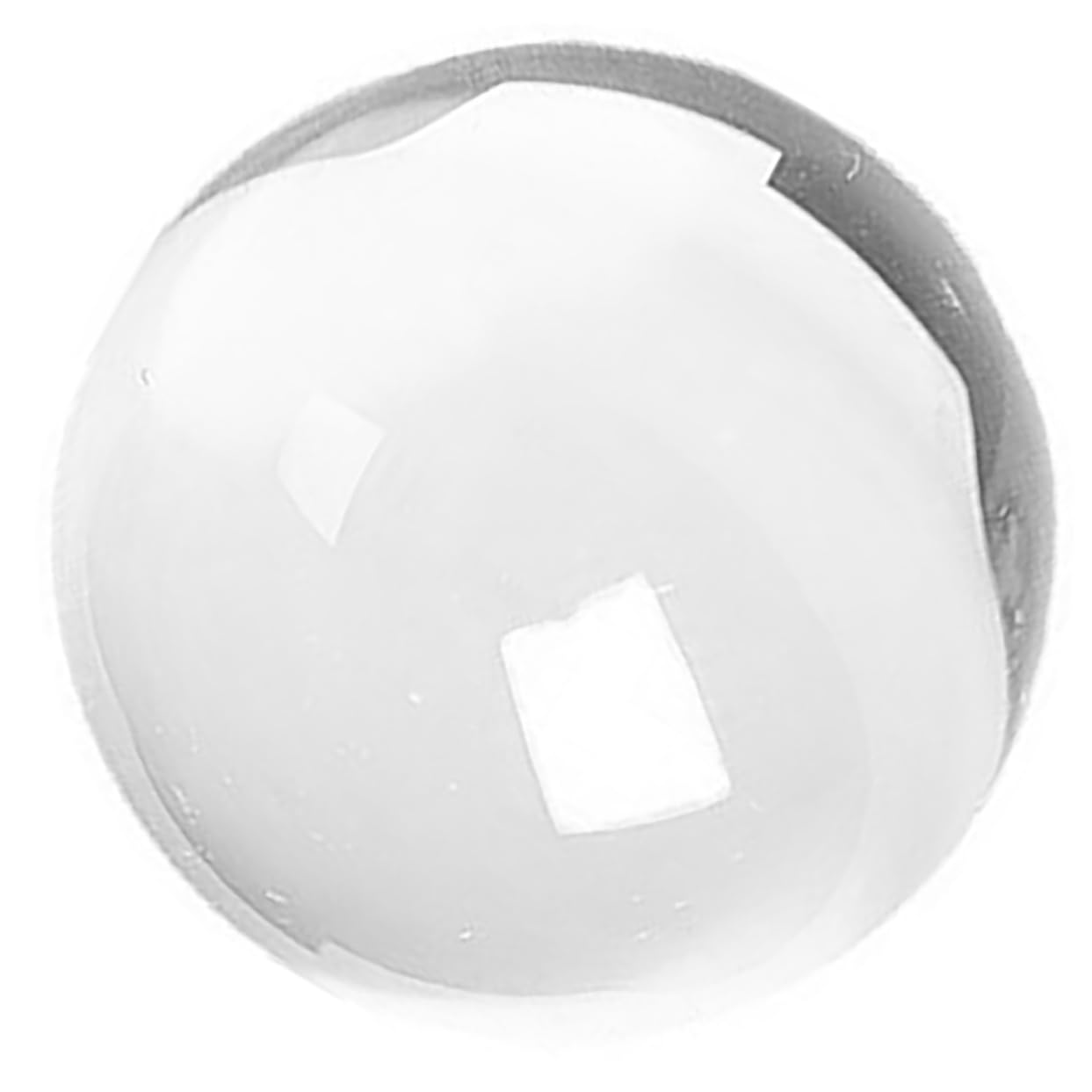 FRCOLOR Lot de 3 balles de massage rondes en cristal pour les mains - Balles de massage pour les mains - Balles d'exercice pour les mains - Balles rondes en jade - Ballon de handball - Ballon de sport