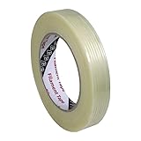 iksan skuter bingung  IKS F407 - Nastro a filamento, trasparente, lunghezza 50 m, larghezza 19 mm