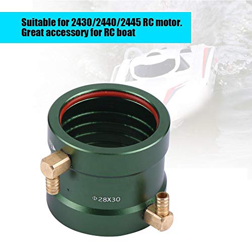Wasserkühlungsjacke Metall 28mm RC-Motor Kühlung Set für RC-Boot Schiffsmotoren Zubehör