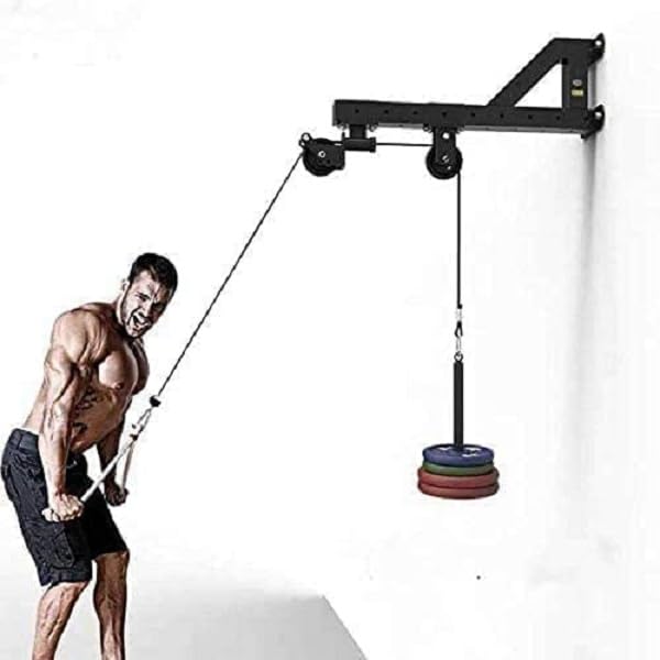IRIS Arm Machines Dip Stand Press Bar Wall Pull Down Trainer Exercise Back Muscles Fitness Equipment Pull Back