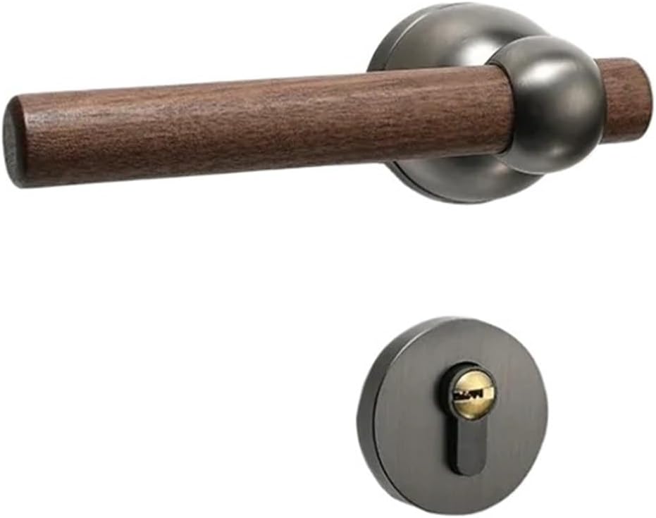 Door Lock Set Indoor Bedroom Door Lock Home with Key(100 * 40 * 8mm)