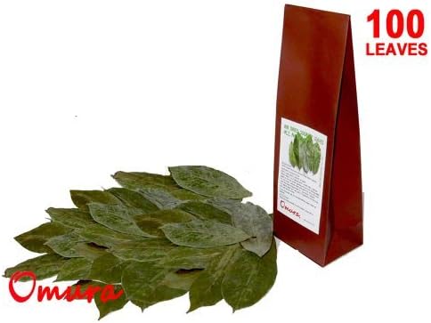 Omura Soursop Leaves (Dried), Pack 100+ Leaves