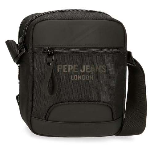 Pepe Jeans Bromley Petit sac à bandoulière vert 12 x 16 x 3,5 cm Polyester, vert, Talla única, Petit sac à bandoulière