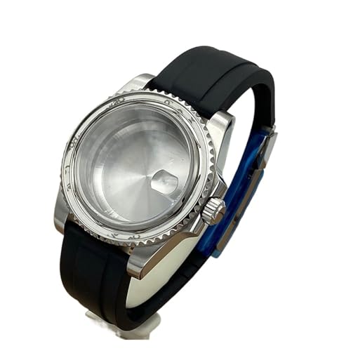 Boîtier de montre 40 mm verre saphir compatible mouvement NH35 NH34 Submariner