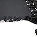 Men's Fashion Lingerie Adjustable Panties, Black, Sexy Club Cosplay Costume for Performance and Party (Black, Lace)
