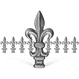 zeitlos, dezent, dekorativ - ideal geeignet für historische schmiedeeiserne Geländer, Zaunanlagen, Rankhilfen, Spaliere....