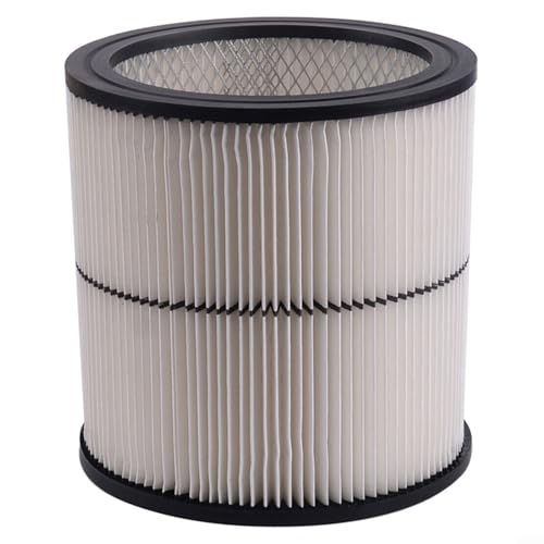 Opatiny Papel plisado para filtro de vacío compatible con 9-17884 17935 17937, para repuesto de aspiradoras húmedas y secas de 8 12 16 galones modelos 2002-2004
