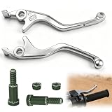 ETZ 1 Pair Aluminum Left and Right Brake Levers Compatible with Tuttio Soleil01 Tutto Tutti E-Bike, High Strength Electric Dirt Bike Handbrake for Soleil 01 Motorcycle