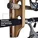 Rush Creek Wall Mount Log Vertical/Horizontal 6 Fishing Rod Rack