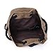 Fashion Men's Casual Bags Canvas Backpacks Trend Men's and Women's Couples Bags Water Tank Bags Basketball Bags (Color : Black, Size : A)