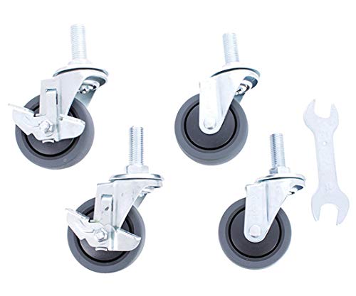 TRUSCO Noise-reducing Caster Set for Phoenix Wagon 75 .PHI.EL / 62-6267-22