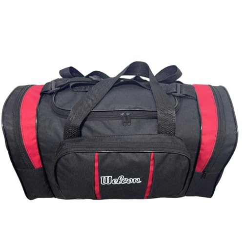 Kit 3 Malas de Viagem Welcon Pequena Media Grande Adventure (Vermelho)