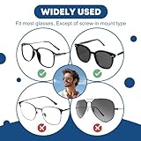 Qufiiry 20 Pairs Glasses Nose Pads, Adhesive Anti-Slip Nose Pads, Nose Grips for Glasses, Spectacle Nose Pads Silicone with Sticky Backing for Glasses, Eyeglasses, Sunglasses - Image 5