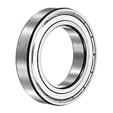 uxcell 1Pcs 6010ZZ Deep Groove Ball Bearings, 50x80x16 mm High Speed Double Metal Shielded Bearing Pre-Lubricated and Stable for Industrial Machinery Repairs 3D Project