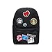 BT21 Official Merchandise by Line Friends - Wappen Backpack, Black