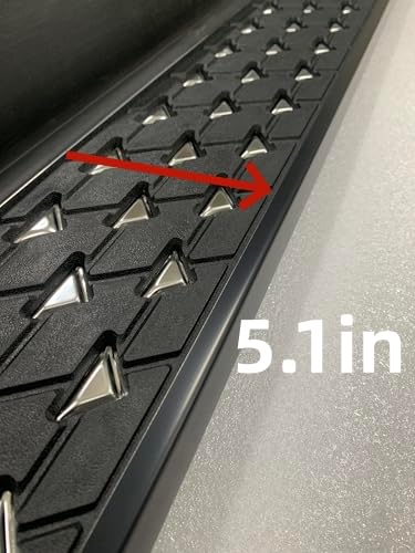 Estribos laterales para Acura RDX 2013-2018 aluminio negro miniatura 7