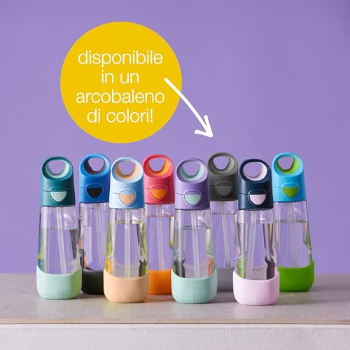 Bottiglia con cannuccia 450 ml – emerald forest - 5