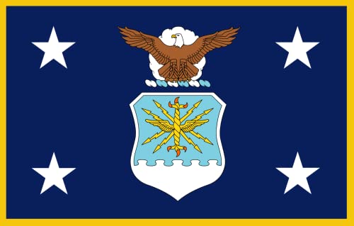 Drapeau Air Force format paysage de qualité supérieure pour mât extérieur