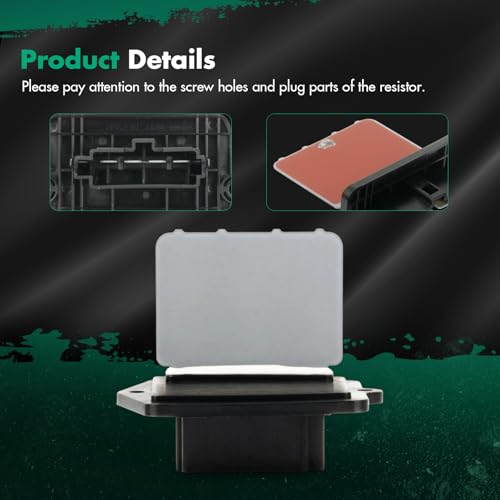 Image of SCITOO RU332 Resistor HVAC Blower Motor Resistor for 1999-2003 for MAZDA Protege 2000 2001 2002 2003,2002-2003 for MAZDA Protege5,OE-RU332 Regulator Resistor A /C Blower Motor Resistor