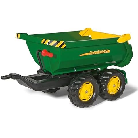 Rolly Toys John Deere Half-Pipe Trailer Cover