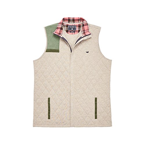 Image of Southern Marsh Men's Carlyle Sporting - Heathered Vest - Cozy Adventure Outerwear
