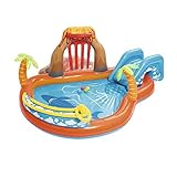 ~ [PEQUEÑO PATIO DE JUEGOS] Piscina infantil inflable, toboganes y proyectos de entretenimiento con chorros de agua, pequeño parque acuático familiar.
