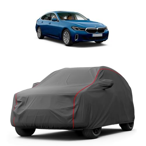 Image of Heavy-Duty Car Cover for Compatible with BMW 6 Series Gt (2024 to 2025 All Models) Deluxe Car Protection Cover - Waterproof & UV-Resistant All-Season Exterior Protection