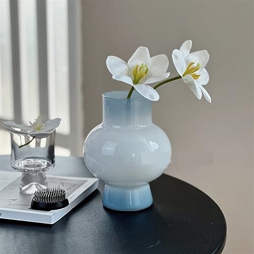 Vase en verre moderne pour décorations d'arrangement floral de table - 6