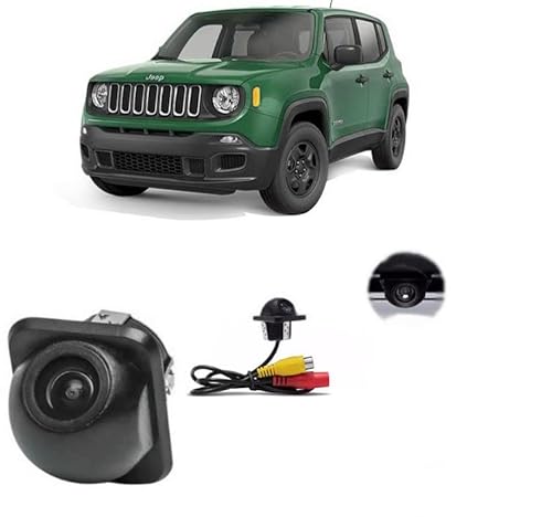 Camera de ré tartaruga colorida visão noturna Jeep Renegade