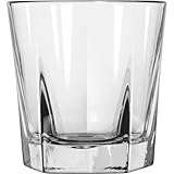 Double Old Fashioned Rocks Whiskey Scotch Glasses 12 oz -Set of 4-Heavy Base Elegant Barware