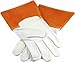 Forney 55210 TIG Welding Gloves, Extra-Large, Cream and Rust
