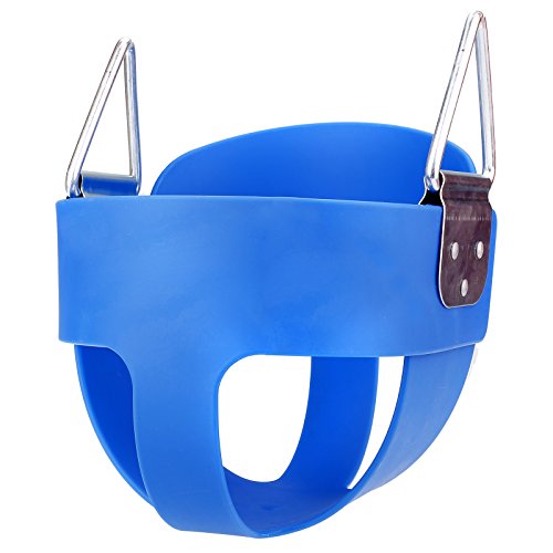 Ancheer Toddler Swing Seat High Back Full Bucket Swing Seat Without Coated Chain