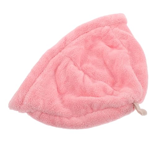 BIUDECO シャワーキャ エナメル蓋付き バスハムスター 手ぬぐい 収納ラック シェービングブラシ かわいいキーチェーン ナチュラルハムスター 頑丈なアクセサリー サンゴフリース ピンク