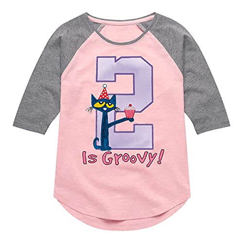 Pete the Cat - Birthday Shirt - 2nd, 3rd, 4th, 5th, 6th - Boys and Girls Toddler and Youth Raglan T-Shirt
