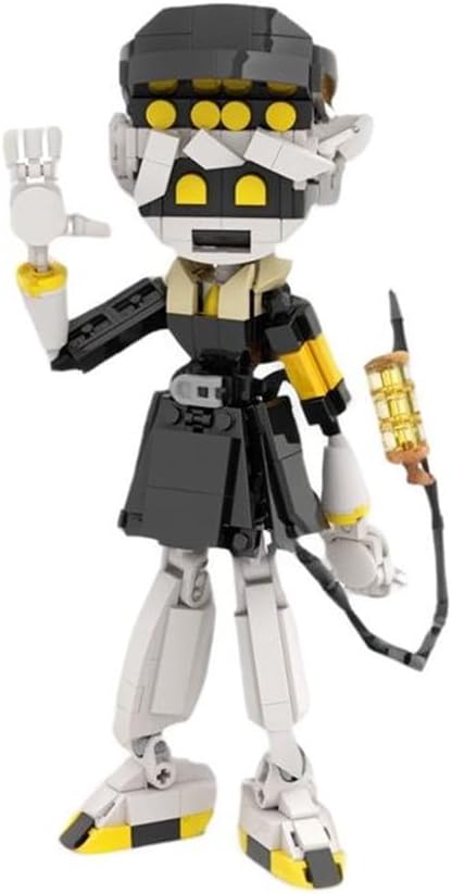 Murder N Building Set Cartoon Killer Drone N Building Block Collectible Animation Action Figure 502PCS
