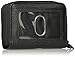 Buxton Hudson Pik-Me-Up Wizard Leather Wallet, Compact, Black