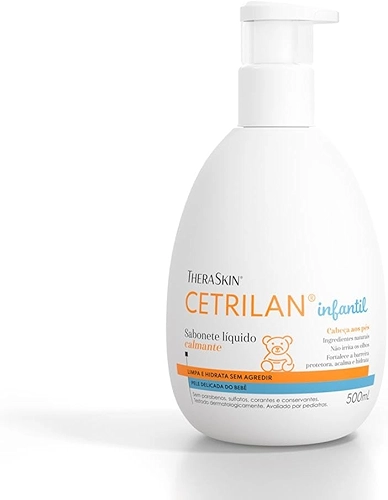 Theraskin Cetrilan Sabonete Líquido Infantil 500ml