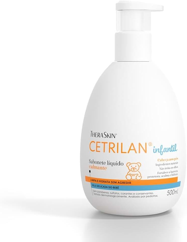 Theraskin Cetrilan Sabonete Líquido Infantil 500ml