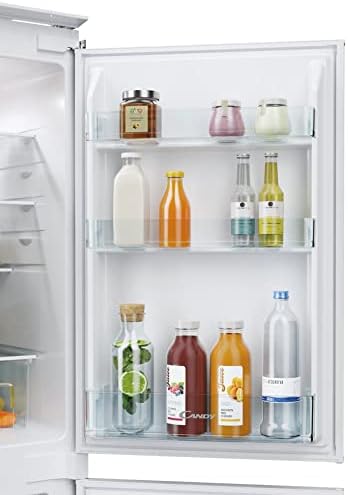 Candy CB50N518FK Frost Free Integrated Fridge Freezer, 54cm Wide, 177cm High, WIFI, White