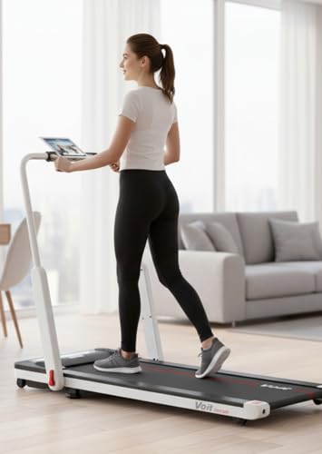 Voit Trendfit Geniş Yürüyüş Alanı ve Darbe Emici Zeminli Katlanabilir Koşu Bandı – 2.0 HP, Bluetooth Destekli