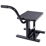 Motorcycle-Dirt-Bike-Stands-and-Lifts-Jack-Stand-Steel-Lift-11-165-Adjustable-Height-330-LBS-Load-Capacity-Heavy-Duty-Steel-Black