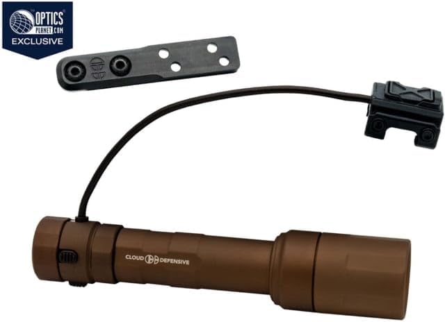OPMOD Cloud Defensive Rein 3.0 1200 Lumens LED Weapon Light, Coyote Brown, REIN 3.0-DF-S-650 CYB