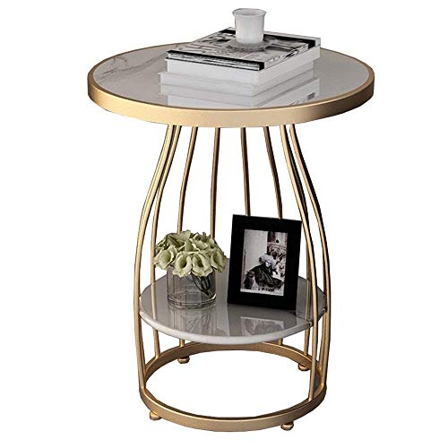 Home&Selected Furniture/Sofa Side Table Living Room Corner Table Marbl