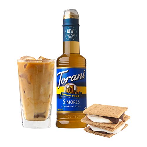 Torani Sugar Free S'mores Flavored Drink Syrup, 12.7 fl oz, 4 Pack - image 2