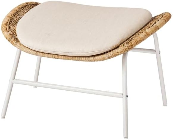 ProTuning FRYKSÅS Footstool, rattan Risane/natural
