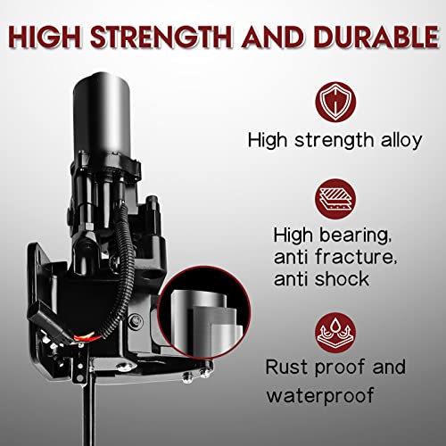 Fexhull Power Running Board Motor & Front + Rear Bracket Assembly Fit For Ford Expedition 2015-2017 Fit For Lincoln Navigator 2015-2017 Left Driver Side #Fl7Z16A507B（For 131 Inch Wheelbase Only） #TOP1