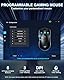 AULA SC580 Gaming Maus Kabellos,2.4GHz/USB-C/BT Wireless Gaming Mouse,12000DPI,6 Programmierbare Tasten,Kabellose Maus für PC/MAC Gamer(Weiß)